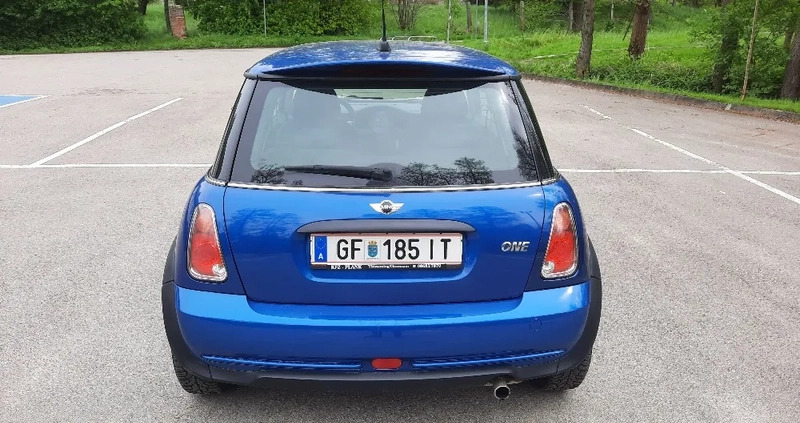 MINI ONE cena 14500 przebieg: 126000, rok produkcji 2006 z Resko małe 154